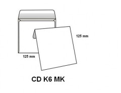 Plic MOLDOVA pentru  CD K6 MK cu fereastră